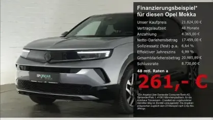 Gebraucht Opel Mokka 131 PS (96 kW) 2025 Grau SUV