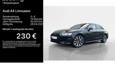 Mythosschwarz metallic Gebraucht 2024 Audi A4 Advanced Limousine | 33.309 € (Guter Preis)