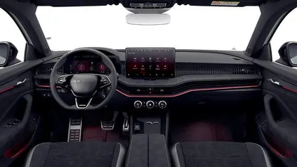 Neu Skoda Superb SportLine 193 PS (141 kW) 2025 Graphitegrau metallic Kombi