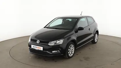 Gebraucht VW Polo LOUNGE 75 PS (55 kW) 2015 Schwarz Limousine