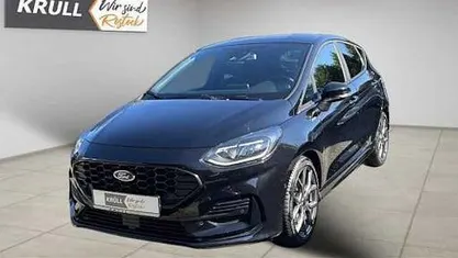 Schwarz (obsidianschwarz metallic) Gebraucht 2024 Ford Fiesta ST-Line Kleinwagen | 18.990 € (Fairer Preis)