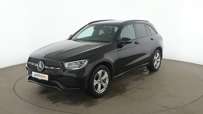 Gebraucht Mercedes GLC220 AMG line 194 PS (142 kW) 2021 Schwarz SUV