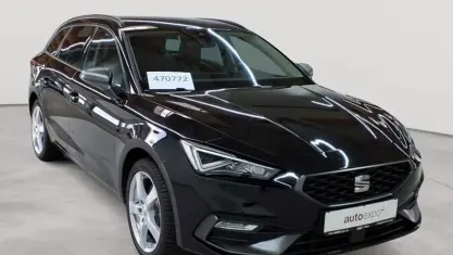 Gebraucht Seat Leon FR 150 PS (110 kW) 2021 Midnight schwarz metallic Kombi