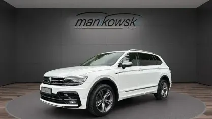 Gebraucht VW Tiguan Allspace R-line 150 PS (110 kW) 2018 Weiß SUV