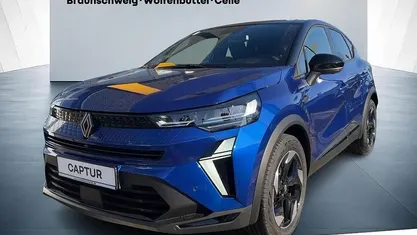 Neu Renault Captur Techno 2025 Ironblau metallic, black pearlschwarz metallic (blau) SUV