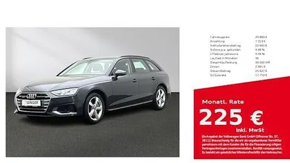 Usata Audi A4 Advanced 204 CV (150 kW) 2023 Grigio Station wagon