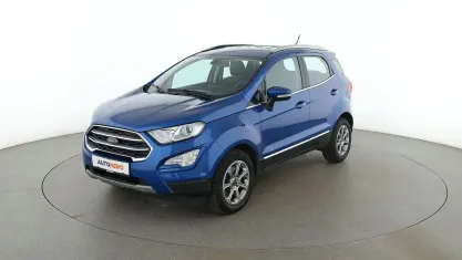 Gebraucht Ford Ecosport Titanium 125 PS (91 kW) 2018 Blau SUV