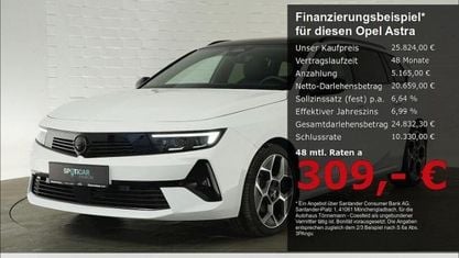 Używany Opel Astra Ultimate 131 KM (96 kW) 2024 Biały Kombi