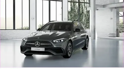 Gebraucht Mercedes C300e AMG 204 PS (150 kW) 2023 Grau Limousine