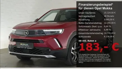 Gebraucht Opel Mokka Elegance 131 PS (96 kW) 2022 Rot SUV