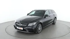 Grau Gebraucht 2021 Mercedes C200 AMG line Kombi | 29.220 € (Superpreis)