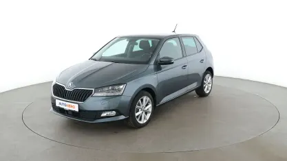 Gebraucht Skoda Fabia Clever 75 PS (55 kW) 2018 Grau Limousine