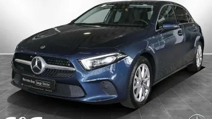 Brugt Mercedes A200 Progressive 163 HK (119 kW) 2021 Blå Sedan