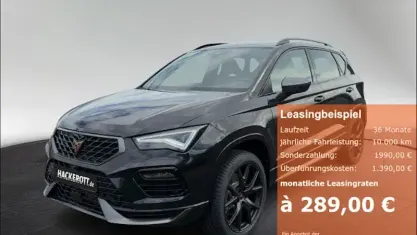 Nowe Cupra Ateca 190 KM (139 kW) 2026 Czarny SUV