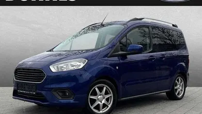 Usata Ford Tourneo Courier Titanium 101 CV (74 kW) 2018 Blu Monovolume