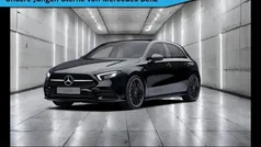 Unilack nachtschwarz Gebraucht 2021 Mercedes A180 AMG Limousine | 27.840 € (Fairer Preis)