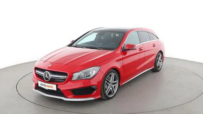 Rot Gebraucht 2016 Mercedes CLA45 AMG Shooting Brake AMG Kombi | 23.460 € (Superpreis)