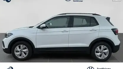 Gebraucht VW T-Cross Life 95 PS (69 kW) 2025 Weiß SUV