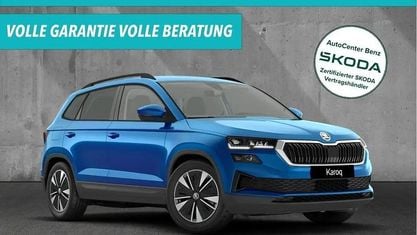 Nouvelle Skoda Karoq 116 ch (85 kW) 2025 Bleue SUV