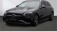 Lack graphitgrau Gebraucht 2025 Mercedes C300e AMG line Kombi | 50.990 € (Fairer Preis)