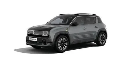 Schiefergrau, schwarzes dach (metallic) Neu 2025 Renault 4 E-Tech Iconic SUV | 36.998 € (Fairer Preis)
