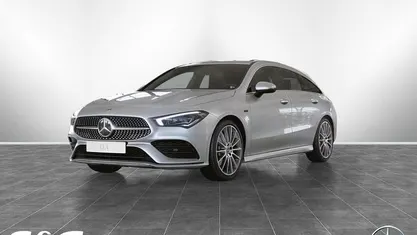 Gebraucht Mercedes CLA250e Shooting Brake AMG 160 PS (117 kW) 2021 Digitalweiß Kombi