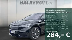 Schwarz Gebraucht 2022 Skoda Enyaq iV RS SUV | 45.450 € (Guter Preis)