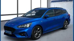 Blau Gebraucht 2018 Ford Focus ST-Line Kombi | 16.880 € (Fairer Preis)