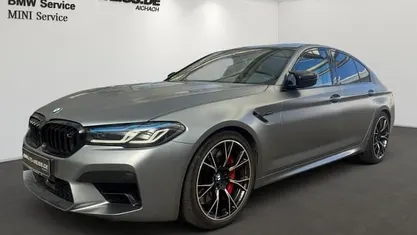 Frozen bluestone metallic (blau) Gebraucht 2021 BMW M5 Competition Edition Limousine | 66.990 € (Guter Preis)