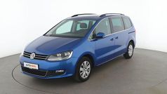 Blau Gebraucht 2018 VW Sharan Comfortline Van / Kleinbus | 22.660 € (Fairer Preis)