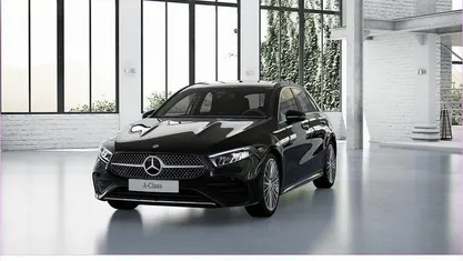 Gebraucht Mercedes A200 AMG 163 PS (119 kW) 2024 Schwarz Limousine