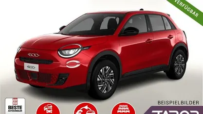 Passione rot Gebraucht 2024 Fiat 600E Red SUV | 23.888 € (Superpreis)