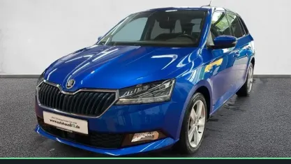 Käytetty Skoda Fabia Soleil 110 HP (80 kW) 2019 Sininen Viistoperä