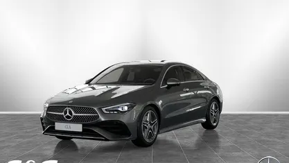 Grau Gebraucht 2024 Mercedes CLA200 AMG Coupé | 35.790 € (Fairer Preis)