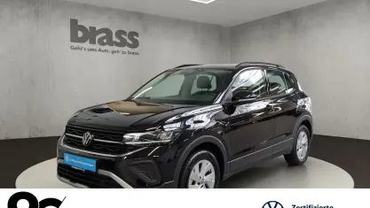 Gebraucht VW T-Cross Life 95 PS (69 kW) 2025 Deep black perleffekt SUV