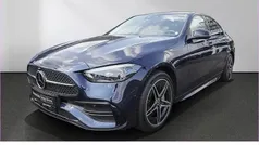 Blau Gebraucht 2023 Mercedes C300e AMG | 41.190 € (Guter Preis)