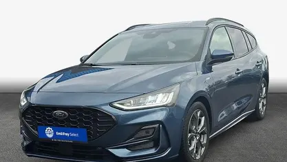 Blue metallic Gebraucht 2024 Ford Focus ST-Line X Kombi | 24.849 € (Fairer Preis)