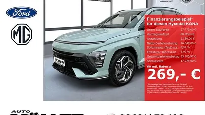Gebraucht Hyundai Kona N Line 141 PS (103 kW) 2024 SUV
