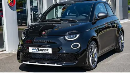 Neu Abarth 500e Turismo 114 kW (155 PS) 2026 Schwarz Kleinwagen