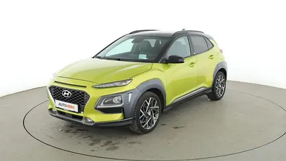 Gebraucht Hyundai Kona Premium 141 PS (103 kW) 2020 Grün SUV