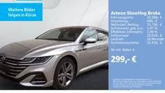 Silber Gebraucht 2024 VW Arteon R-line Kombi | 32.780 € (Guter Preis)
