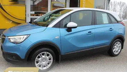 Begagnad Opel Crossland X Edition 131 HK (96 kW) 2018 Blå SUV
