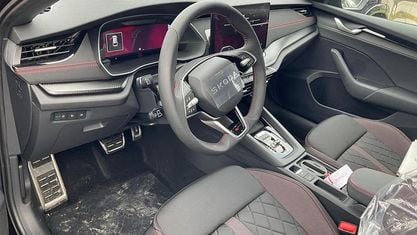 Ny Skoda Octavia RS 265 HK (194 kW) 2026 Sort Stationcar