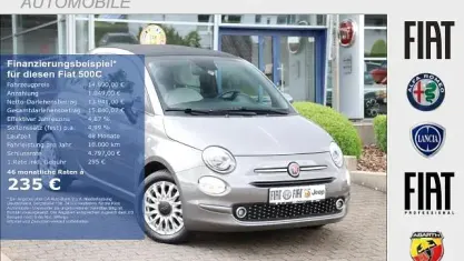 Gebraucht Fiat 500C Dolcevita 69 PS (50 kW) 2022 Grau Cabrio
