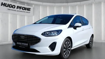 Begagnad Ford Fiesta Titanium 125 HK (91 kW) 2022 Vit Halvkombi