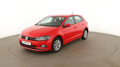 Gebraucht VW Polo Highline 95 PS (69 kW) 2019 Rot Kleinwagen