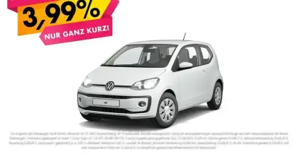 Gebraucht VW up! move up! 65 PS (47 kW) 2021 Weiß Kleinwagen