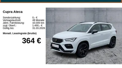 Neu Cupra Ateca 190 PS (139 kW) 2026 SUV