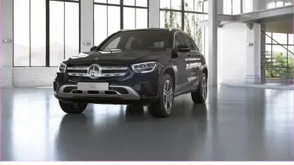 Gebraucht Mercedes GLC300e 211 PS (155 kW) 2022 Schwarz SUV