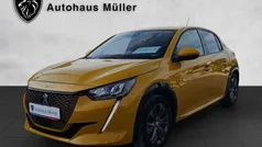 Gelb (lack gelb faro/typ aussenverkleidung metallic) Gebraucht 2021 Peugeot e-208 Kleinwagen | 16.500 € (Fairer Preis)